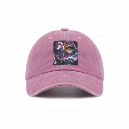 Pagewings Sci Fi Books Lover Washed Cap