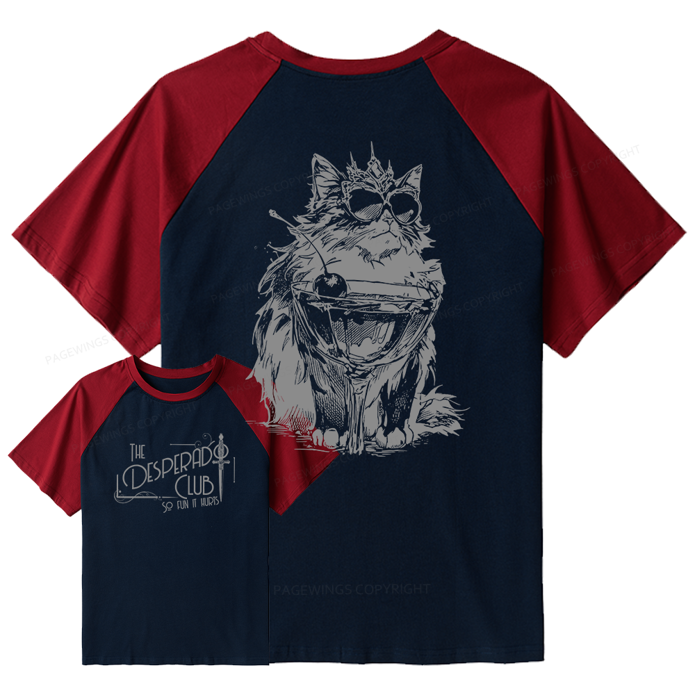 Pagewings The Desperado Club Raglan T-shirt