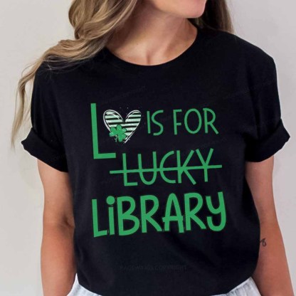 Pagewings St Patricks Day Librarian Tshirt Unisex Classic T-shirt