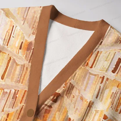 Pagewings Cozy Reading Unisex Ugly Cardigan Sweaters