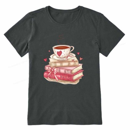 Pagewings Book Lover Valentine Sweatshirt Unisex Classic T-shirt