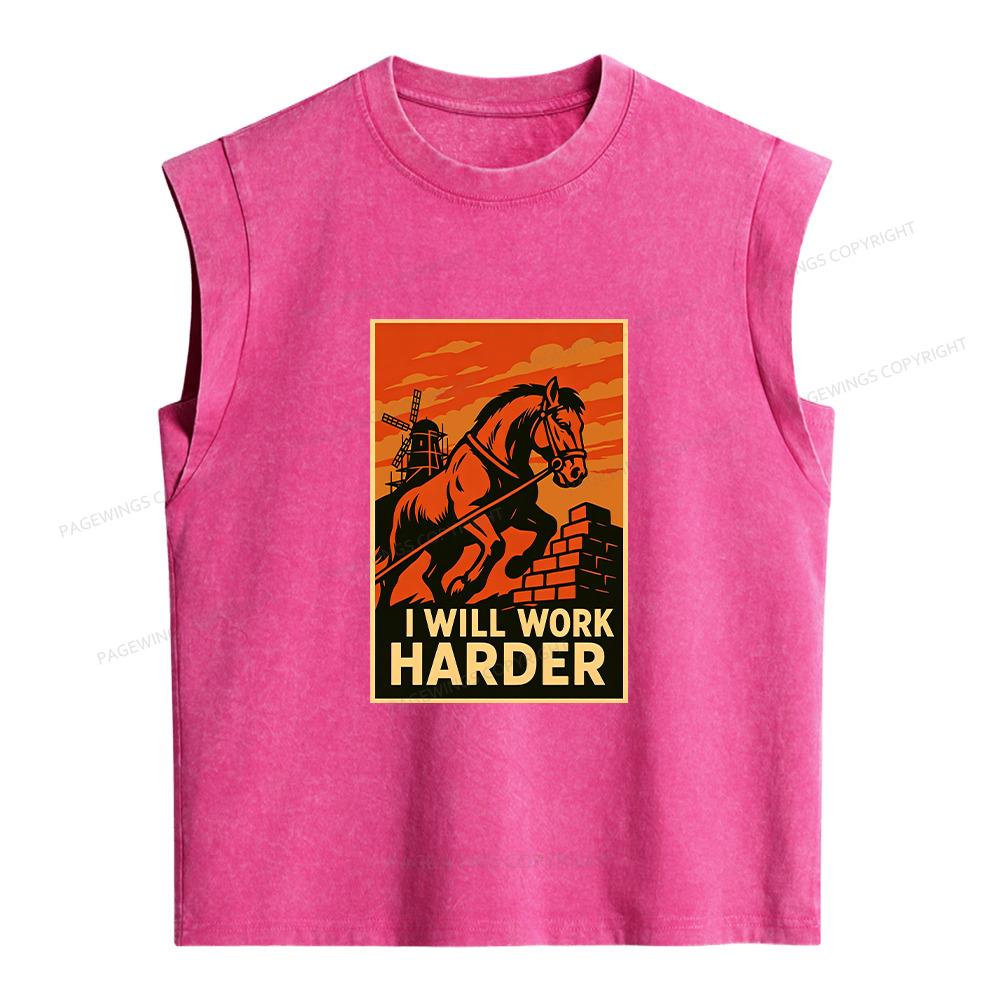 Pagewings Dystopia Quote Women's Washed Tank Top