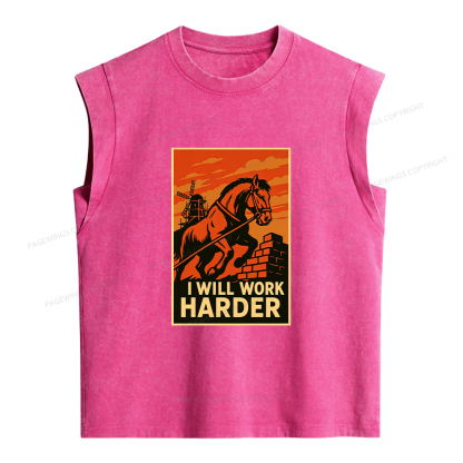 Pagewings Dystopia Quote Women's Washed Tank Top