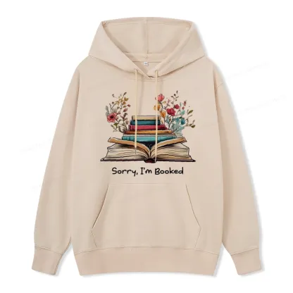 Pagewings Sorry I'm Booked Unisex Classic Hoodie