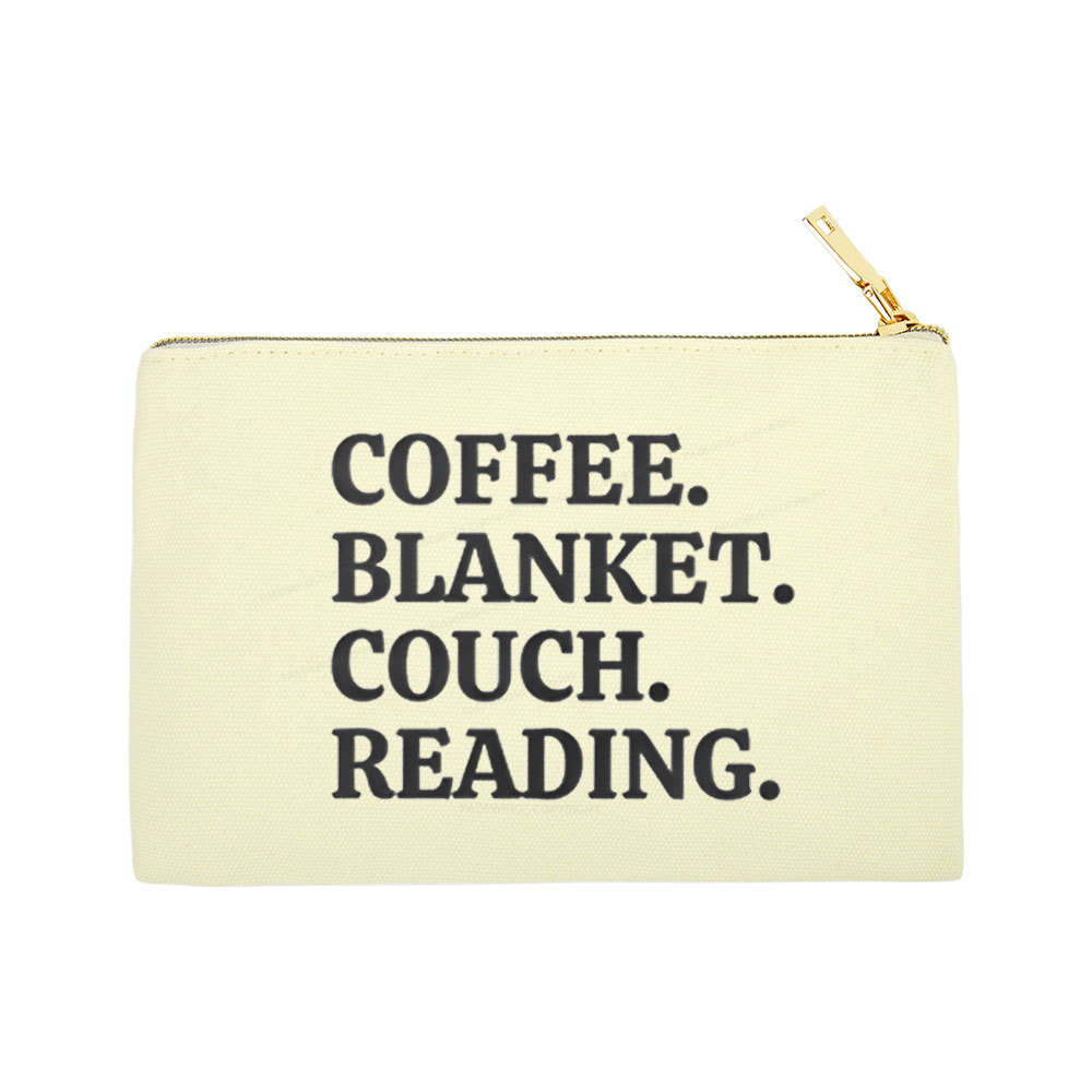 Pagewings Coffee Blanket Couch Reading Pouch
