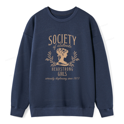 Pagewings Society Of Obstinate Headstrong Girls Unisex Classic Sweatshirt