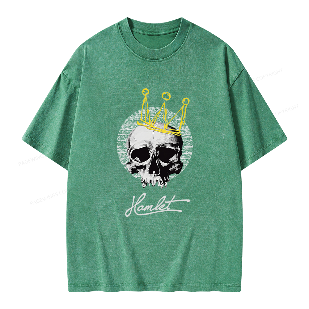 Pagewings Book Quote Unisex Washed T-shirt
