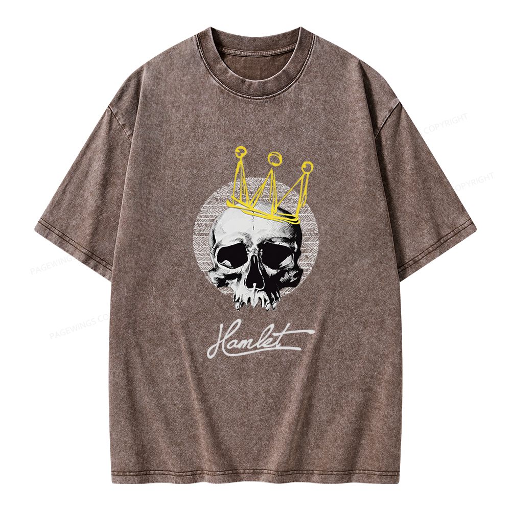 Pagewings Book Quote Unisex Washed T-shirt