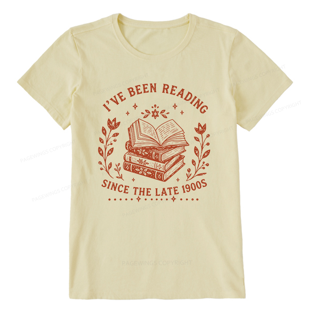Pagewings I’ve Been Reading Since The Late 1900s Unisex Classic T-shirt