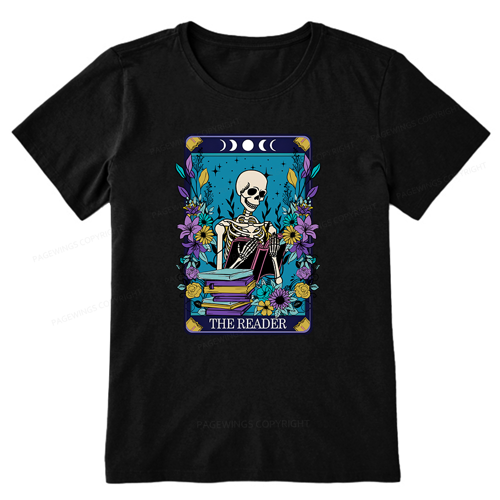 Pagewings The Reader Tarot Card Unisex Classic T-shirt