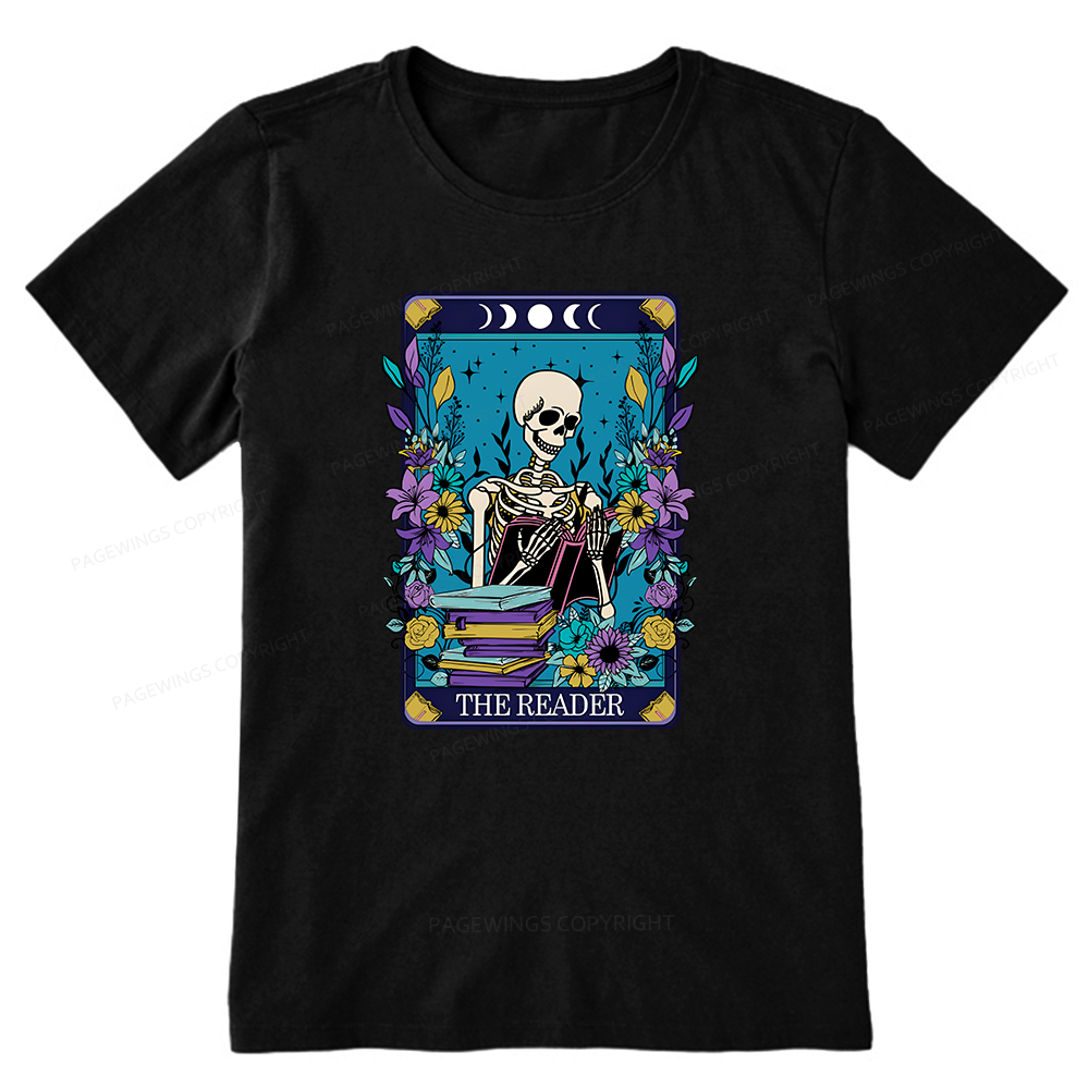 Pagewings The Reader Tarot Card Unisex Classic T-shirt
