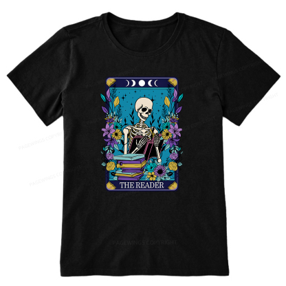 Pagewings The Reader Tarot Card Unisex Classic T-shirt