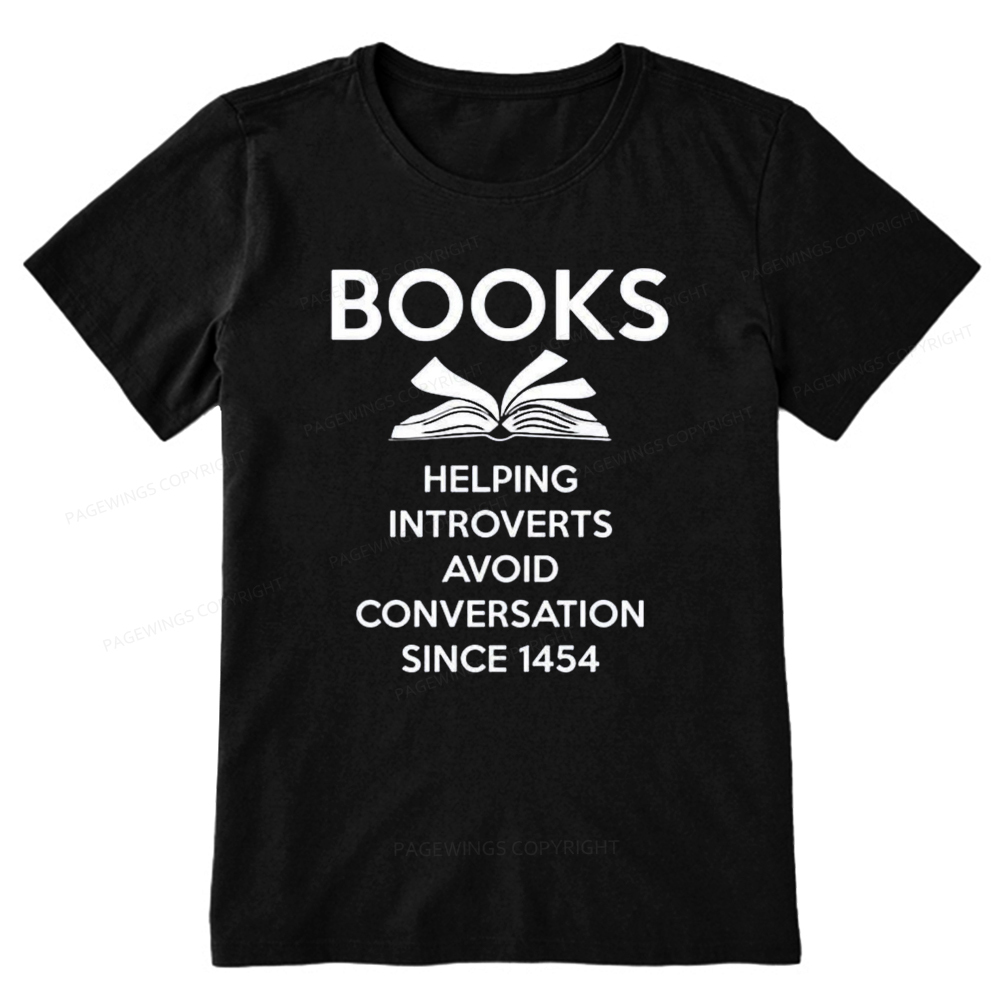 Pagewings Books Helping Introverts Avoid Conversation Since 1454 Unise