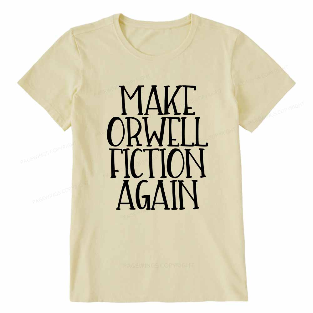 Pagewings Make Orwell Fiction Again Unisex Classic T-shirt