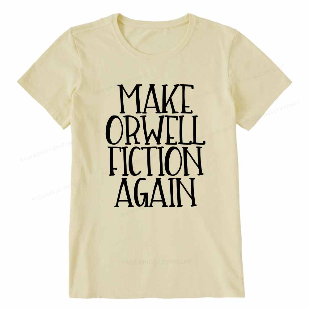 Pagewings Make Orwell Fiction Again Unisex Classic T-shirt