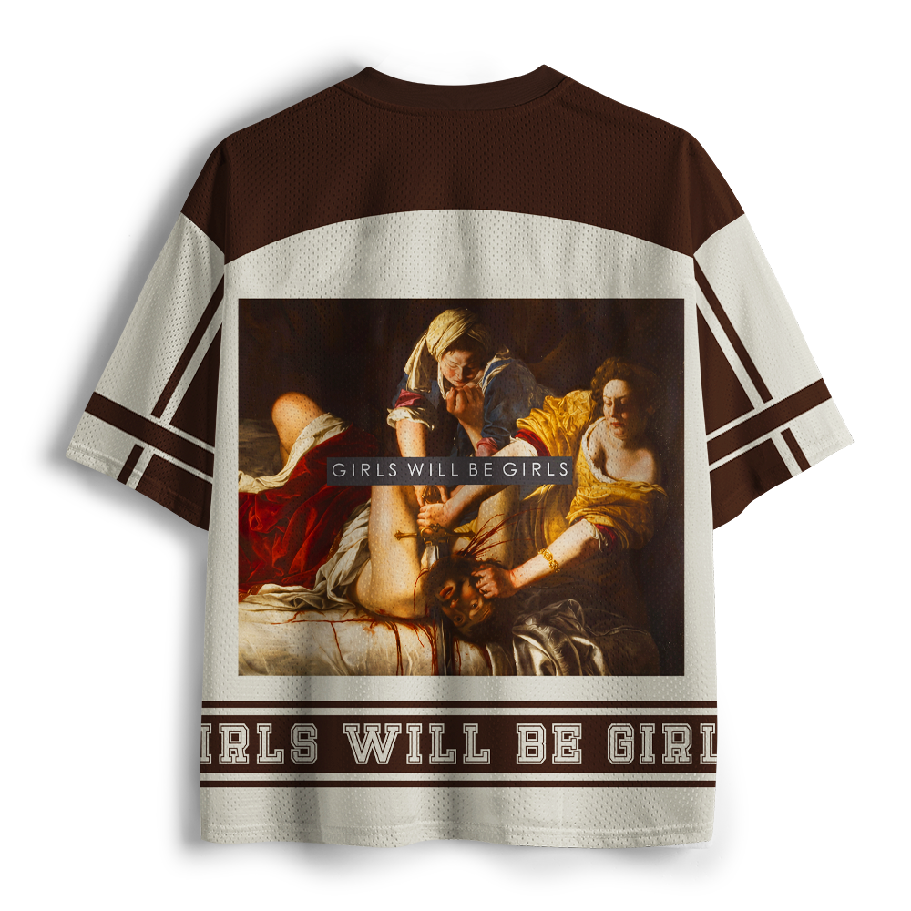 Pagewings Girls Will Be Girls Unisex Mesh Jersey