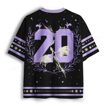 Pagewings Dragon Rider Unisex Mesh Jersey