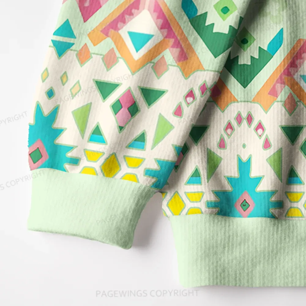 Pagewings Slow Sunday Book Club Unisex Ugly Knit Sweatshirt
