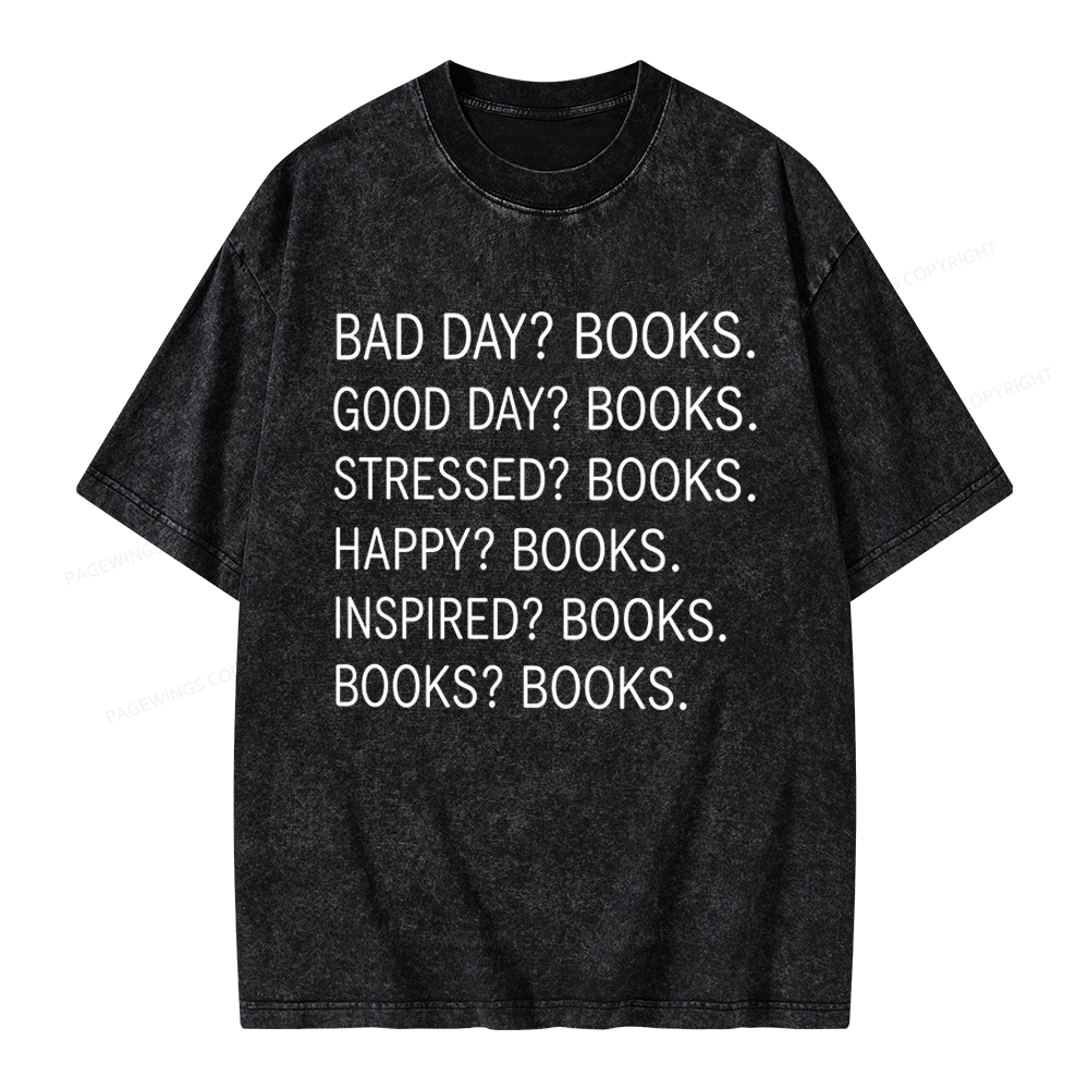 Pagewings Bookish Unisex Washed T-shirt