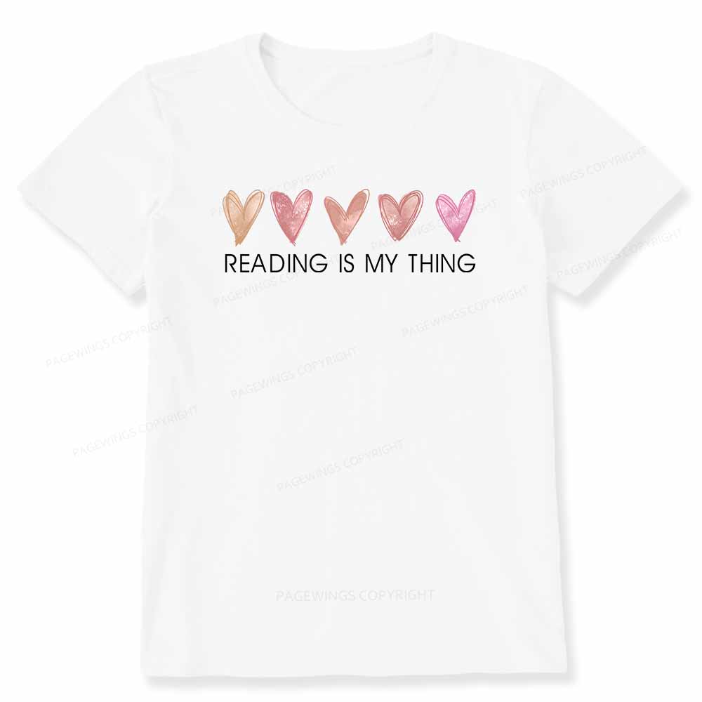 Pagewings Reading is My Thingl Unisex Classic T-shirt