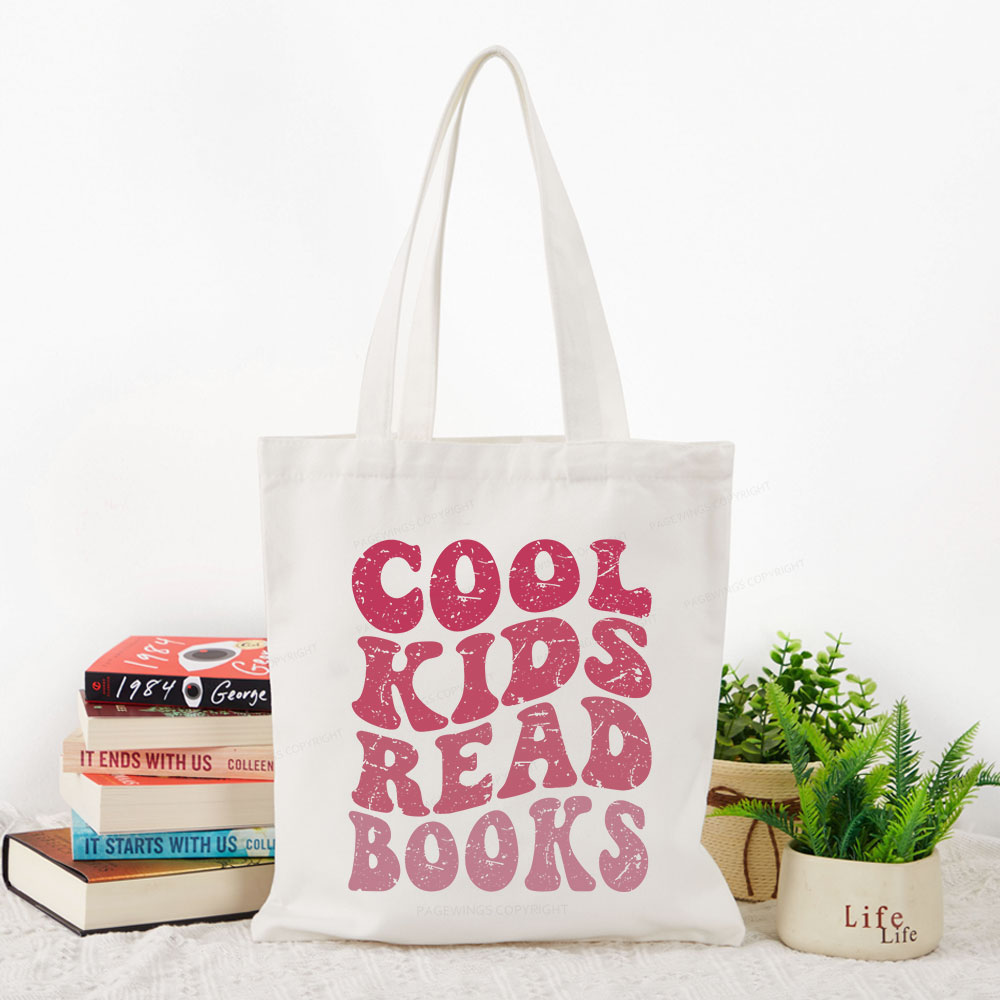 Pagewing Library Reader Book Nerd Tote Bag