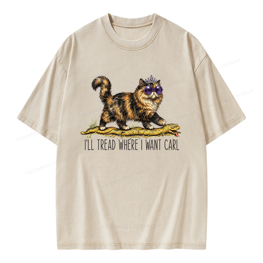 Pagewings Sci-Fi Reading Unisex Washed T-shirt