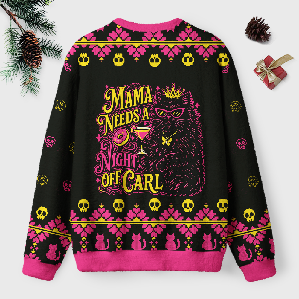 Pagewings Sci Fi Book Lover Unisex Ugly Light Knit Sweatshirt