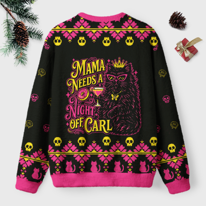 Pagewings Sci Fi Book Lover Unisex Ugly Light Knit Sweatshirt