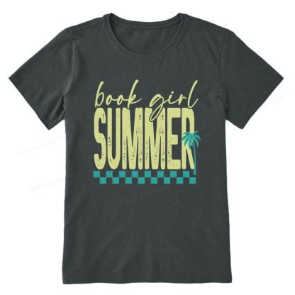 Pagewings Book Girl Summer Unisex Classic T-shirt