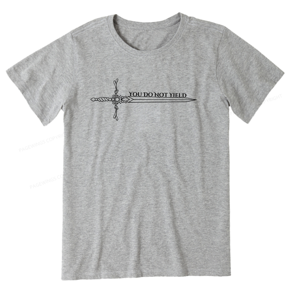 Pagewings You Do Not Yield Unisex Classic T-shirt