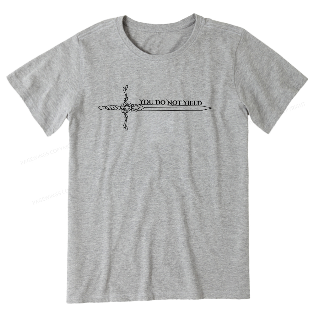 Pagewings You Do Not Yield Unisex Classic T-shirt
