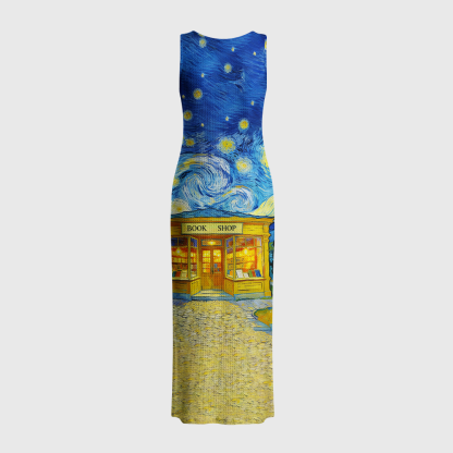 Pagewings Book Shop Crochet Maxi Dress