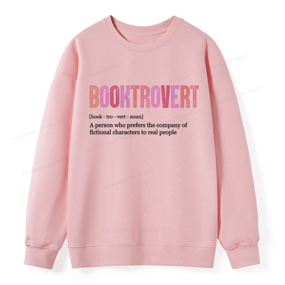 Pagewing Funny Book Lover Unisex Classic Sweatshirt