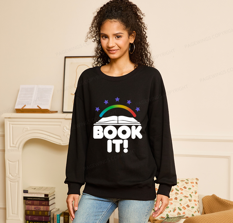 Pagewings Book It  Unisex Classic Sweatshirt