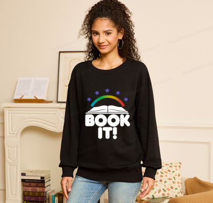 Pagewings Book It  Unisex Classic Sweatshirt