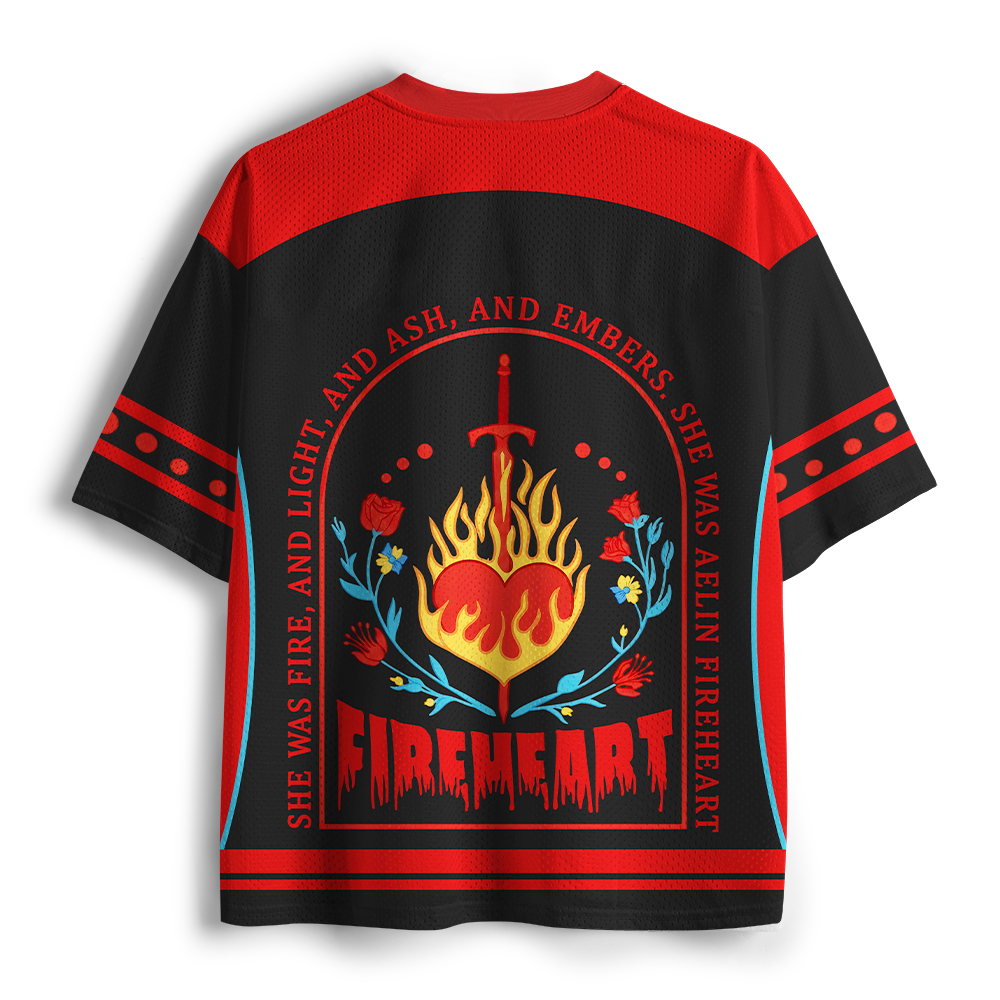 Pagewings Fantasy Book Lover Unisex Mesh Jersey