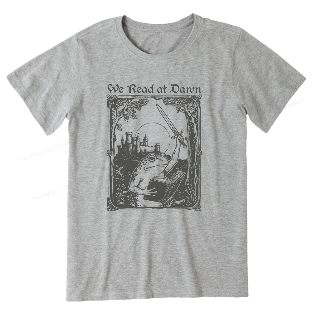 Pagewings We Read At Dawn Unisex Classic T-shirt