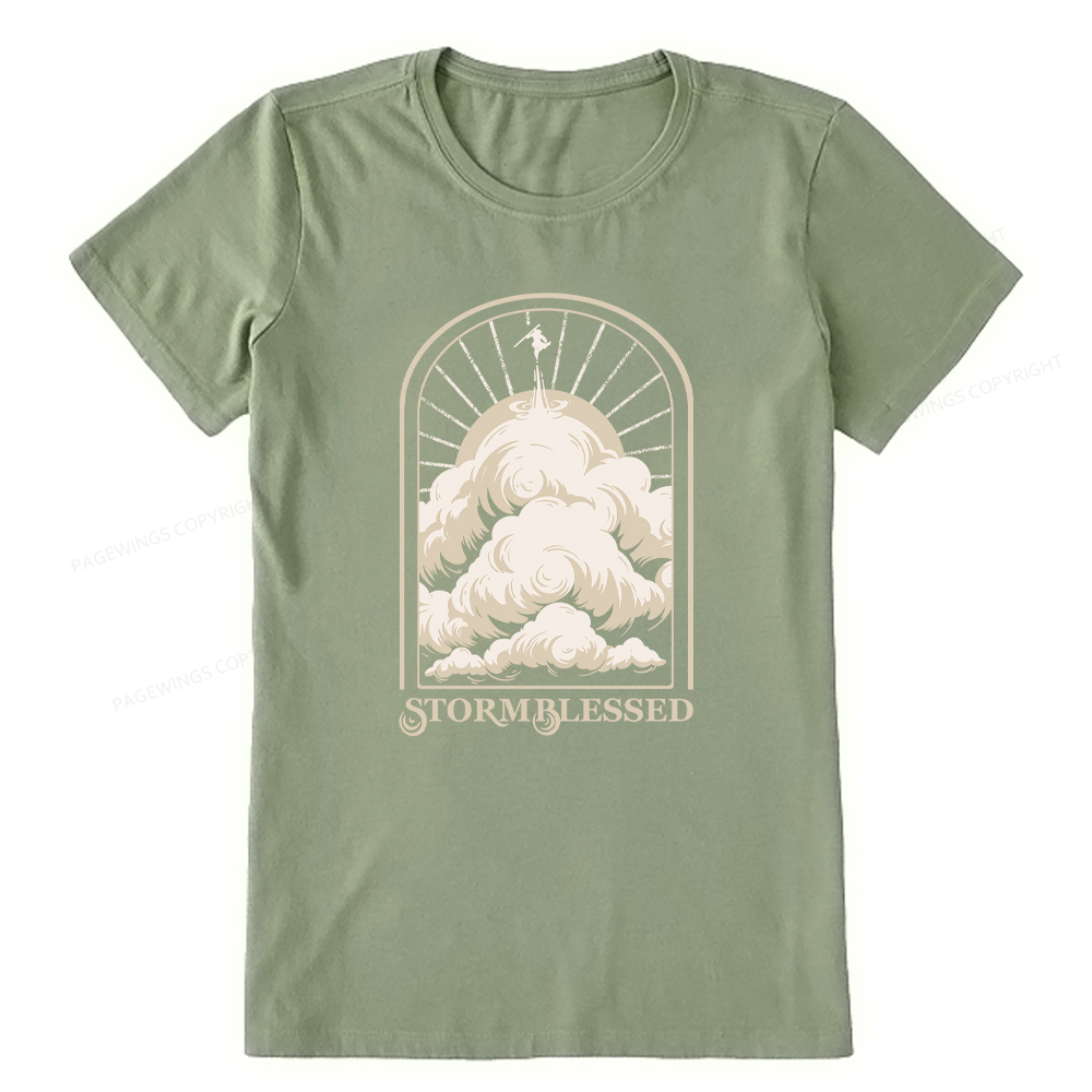 Pagewings Storm Fantasy Book Lover Unisex Classic T-shirt