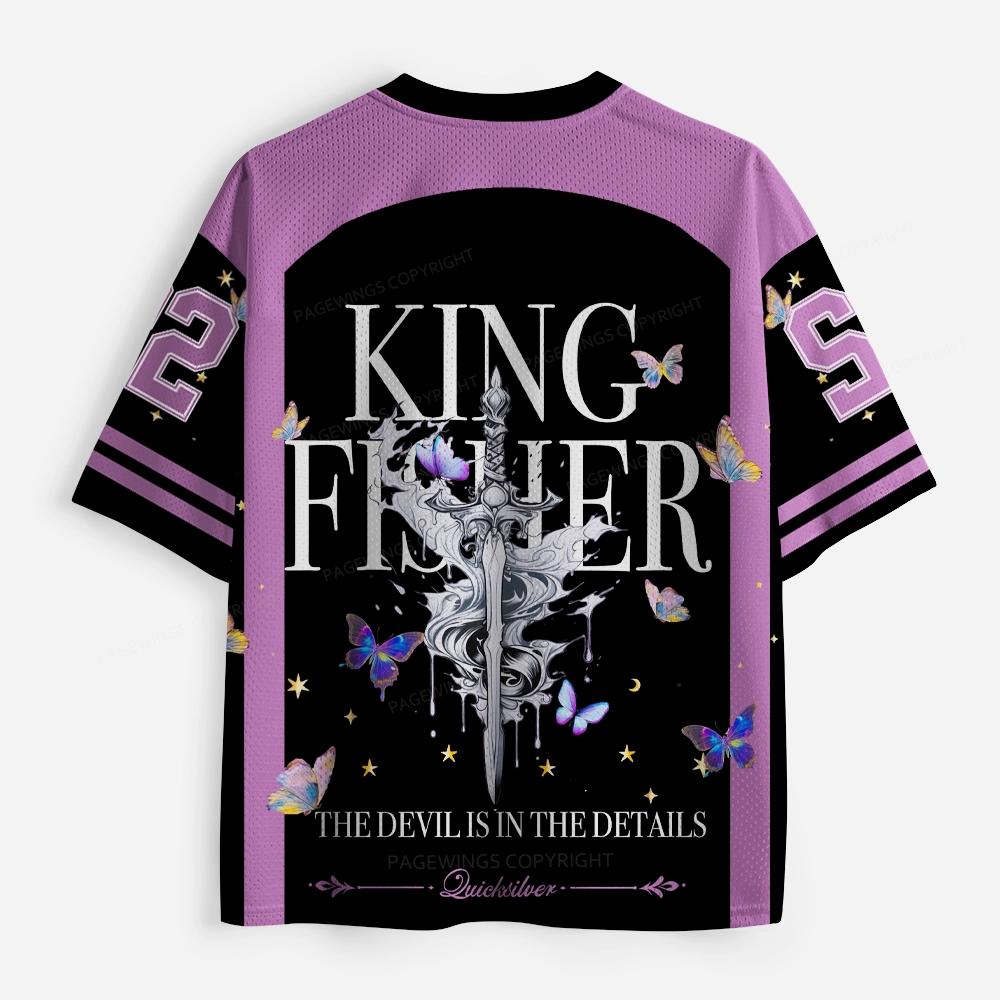 Pagewings King Fisher Unisex Mesh Jersey