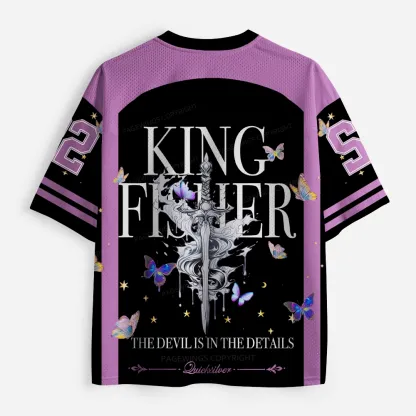 Pagewings King Fisher Unisex Mesh Jersey