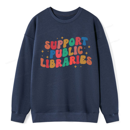 Pagewings Public Library Unisex Classic Sweatshirt