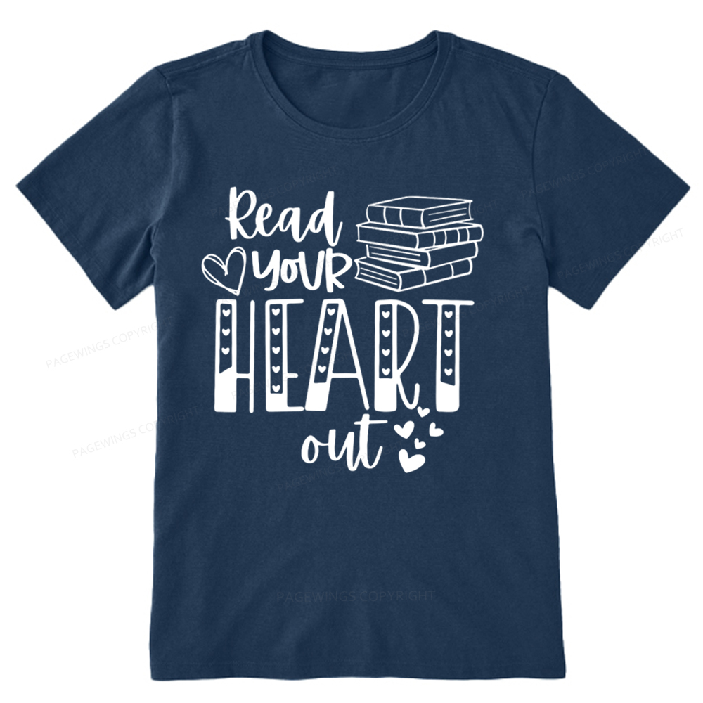 Pagewings Valentine Sweatshirt Read Your Heart Unisex Classic T-shirt