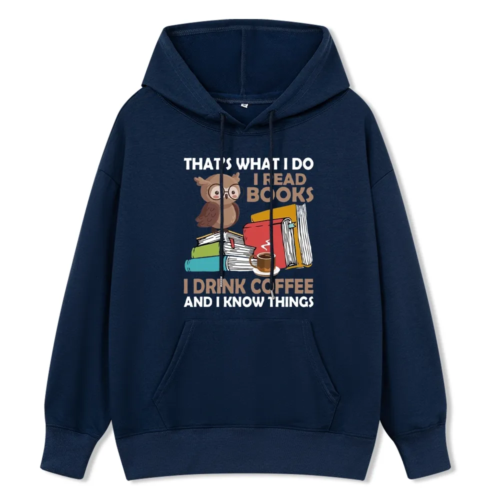 Pagewings That's What I Do I Read Books Unisex Classic Hoodie
