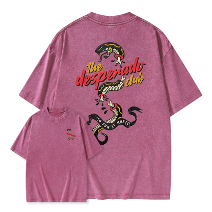 Pagewings The Desperado Club Unisex Washed T-shirt