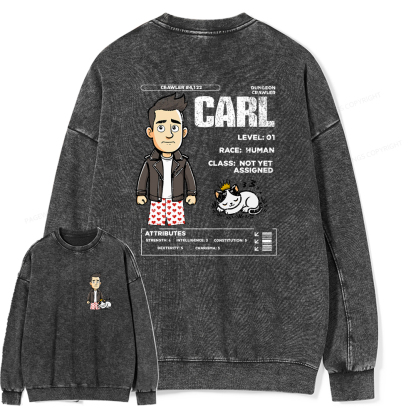 Pagewings Fuel Your Imagination With Sci-Fi Unisex Washed Sweatshirt