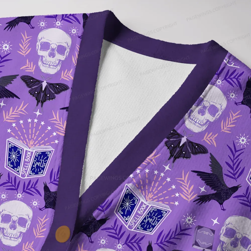 Pagewings Fantasy Reading  Unisex Ugly Cardigan Sweaters