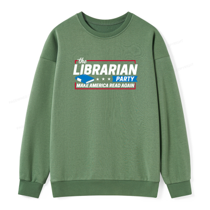 Pagewings The Librarian Party Unisex Classic Sweatshirt