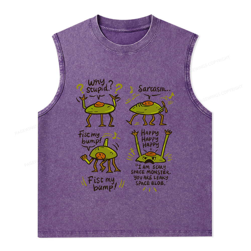 Pagewings Rocky Amaze Book Lover Unisex Washed Tank Top