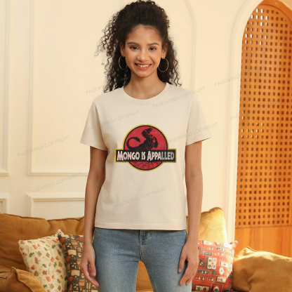 Pagewings Mongo Is Appalled Women's Washed T-shirt