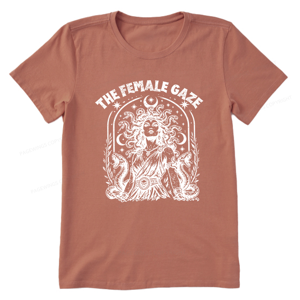 Pagewings Vintage Medusa Feminist Unisex Classic T-shirt